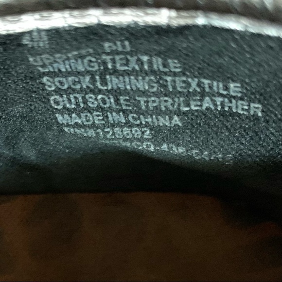 Steve Madden Quilted Slip on Pewter Leather Sneakers Shoes Loafers. Size 4M - Picture 3 of 4